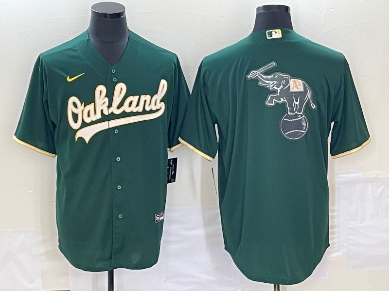 Men's Oakland Athletics Kelly Green Alternate Jersey